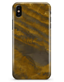 Slanted Golden Ridges - iPhone X Clipit Case