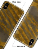 Slanted Golden Ridges - iPhone X Clipit Case