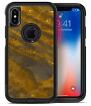 Slanted Golden Ridges - iPhone X OtterBox Case & Skin Kits