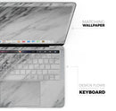 Slate Marble Surface V10 - Skin Decal Wrap Kit Compatible with the Apple MacBook Pro, Pro with Touch Bar or Air (11", 12", 13", 15" & 16" - All Versions Available)
