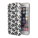 Slate Black 5 Leaf Clovers iPhone 6/6s or 6/6s Plus 2-Piece Hybrid INK-Fuzed Case