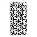 Slate Black 5 Leaf Clovers iPhone 6/6s or 6/6s Plus 2-Piece Hybrid INK-Fuzed Case