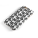 Slate Black 5 Leaf Clovers iPhone 6/6s or 6/6s Plus 2-Piece Hybrid INK-Fuzed Case