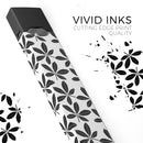 Slate Black 5 Leaf Clovers - Premium Decal Protective Skin-Wrap Sticker compatible with the Juul Labs vaping device