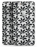 Slate Black 5 Leaf Clovers - Skin-kit for the iPhone 8 or 8 Plus
