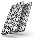 Slate Black 5 Leaf Clovers - Skin-kit for the iPhone 8 or 8 Plus