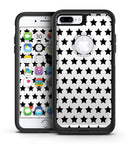 Slate Black All Over Star Pattern - iPhone 7 or 7 Plus Commuter Case Skin Kit