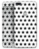 Slate Black All Over Star Pattern - Skin-kit for the iPhone 8 or 8 Plus