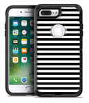 Slate Black Bold Hoizontal Lines - iPhone 7 Plus/8 Plus OtterBox Case & Skin Kits