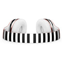Slate Black Bold Hoizontal Lines Full-Body Skin Kit for the Beats by Dre Solo 3 Wireless Headphones