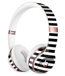 Slate Black Bold Hoizontal Lines Full-Body Skin Kit for the Beats by Dre Solo 3 Wireless Headphones