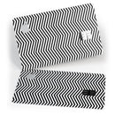 Slate Black Chevron with Translucent Backing - Premium Protective Decal Skin-Kit for the Apple Credit Card