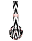 Slate Black Chevron with Translucent Backing Full-Body Skin Kit for the Beats by Dre Solo 3 Wireless Headphones