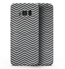 Slate Black Chevron with Translucent Backing - Samsung Galaxy S8 Full-Body Skin Kit