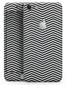 Slate Black Chevron with Translucent Backing - Skin-kit for the iPhone 8 or 8 Plus