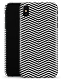 Slate Black Chevron with Translucent Backing - iPhone X Clipit Case