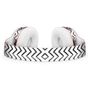 Slate Black Contrasting Bold and Thin Chevron Full-Body Skin Kit for the Beats by Dre Solo 3 Wireless Headphones