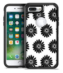 Slate Black Daisy's with Translucent Backing - iPhone 7 Plus/8 Plus OtterBox Case & Skin Kits