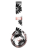 Slate Black Daisy's with Translucent Backing Full-Body Skin Kit for the Beats by Dre Solo 3 Wireless Headphones