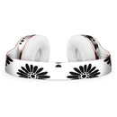 Slate Black Daisy's with Translucent Backing Full-Body Skin Kit for the Beats by Dre Solo 3 Wireless Headphones