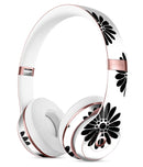 Slate Black Daisy's with Translucent Backing Full-Body Skin Kit for the Beats by Dre Solo 3 Wireless Headphones