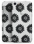 Slate Black Daisy's with Translucent Backing - Skin-kit for the iPhone 8 or 8 Plus