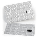 Slate Black Forms Under Microscope   - Premium Protective Decal Skin-Kit for the Apple Credit Card