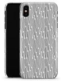 Slate Black Forms Under Microscope   - iPhone X Clipit Case