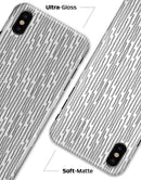 Slate Black Forms Under Microscope   - iPhone X Clipit Case