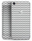 Slate Black Horizontal Chevron Pattern - Skin-kit for the iPhone 8 or 8 Plus