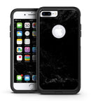 Slate Black Marble Surface - iPhone 7 or 7 Plus Commuter Case Skin Kit