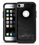 Slate Black Marble Surface - iPhone 7 or 7 Plus Commuter Case Skin Kit