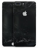 Slate Black Marble Surface - Skin-kit for the iPhone 8 or 8 Plus