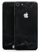 Slate Black Marble Surface - Skin-kit for the iPhone 8 or 8 Plus