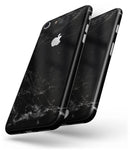 Slate Black Marble Surface - Skin-kit for the iPhone 8 or 8 Plus