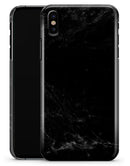 Slate Black Marble Surface - iPhone X Clipit Case