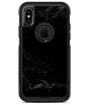 Slate Black Marble Surface - iPhone X OtterBox Case & Skin Kits