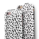 Slate Black Pedals With Translucent Backing iPhone 6/6s or 6/6s Plus 2-Piece Hybrid INK-Fuzed Case