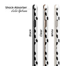 Slate Black Pedals With Translucent Backing iPhone 6/6s or 6/6s Plus 2-Piece Hybrid INK-Fuzed Case