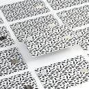 Slate Black Pedals With Translucent Backing - Premium Protective Decal Skin-Kit for the Apple Credit Card