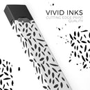 Slate Black Pedals With Translucent Backing - Premium Decal Protective Skin-Wrap Sticker compatible with the Juul Labs vaping device
