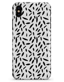 Slate Black Pedals With Translucent Backing - iPhone X Clipit Case
