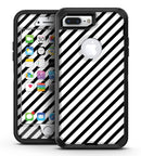Slate Black Slanted Bold Stripes - iPhone 7 Plus/8 Plus OtterBox Case & Skin Kits