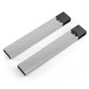 Slate Black Slanted Lines with Translucent Backing - Premium Decal Protective Skin-Wrap Sticker compatible with the Juul Labs vaping device