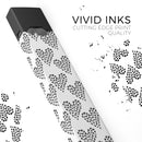Slate Black Tiny Hearts Within Hearts - Premium Decal Protective Skin-Wrap Sticker compatible with the Juul Labs vaping device
