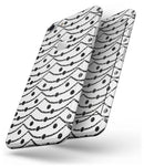 Slate Black Tiny Hearts on Powerlines  - Skin-kit for the iPhone 8 or 8 Plus
