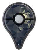 Slate Gray Geometric Triangles Pokémon GO Plus Vinyl Protective Decal Skin Kit