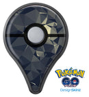 Slate Gray Geometric Triangles Pokémon GO Plus Vinyl Protective Decal Skin Kit