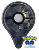 Slate Gray Geometric Triangles Pokémon GO Plus Vinyl Protective Decal Skin Kit
