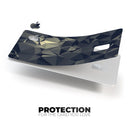 Slate Gray Geometric Triangles - Premium Protective Decal Skin-Kit for the Apple Credit Card